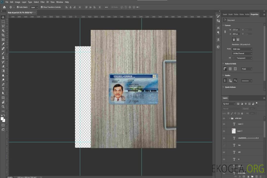 Australie Tasmanie DL photolook AVANT template Australie Tasmanie DL photolook AVANT template